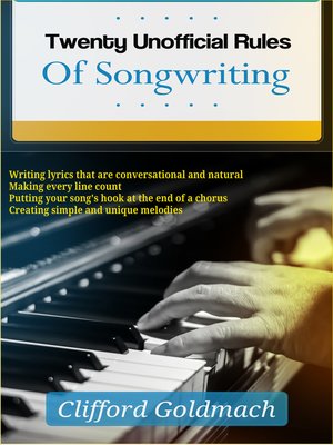 cover image of 24 Unofficial Rules of Songwriting